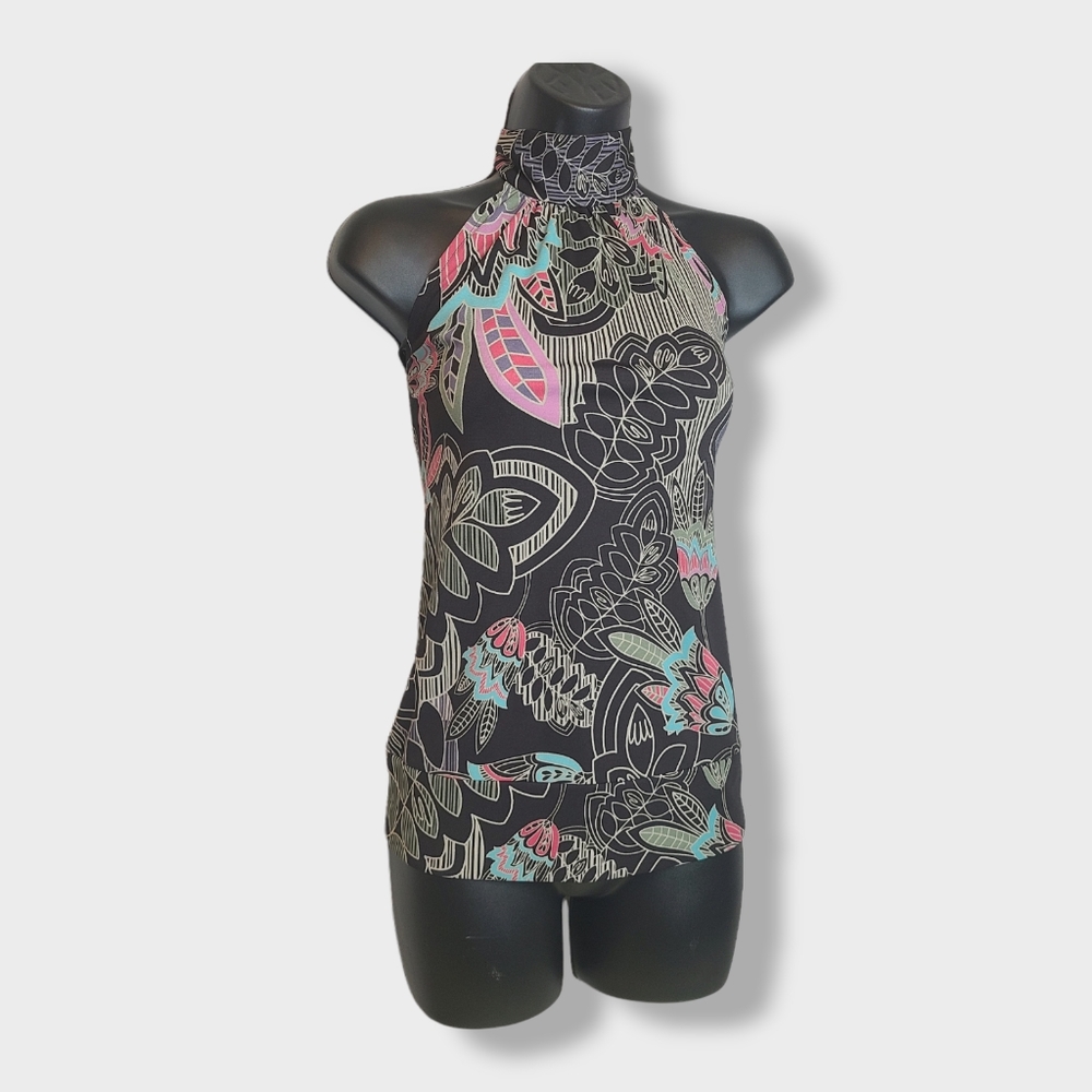 Halter High Neck Top